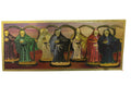 Santa Muerte Hundred Dollar Bill in Gold: Unique Money Charm for Your Wallet