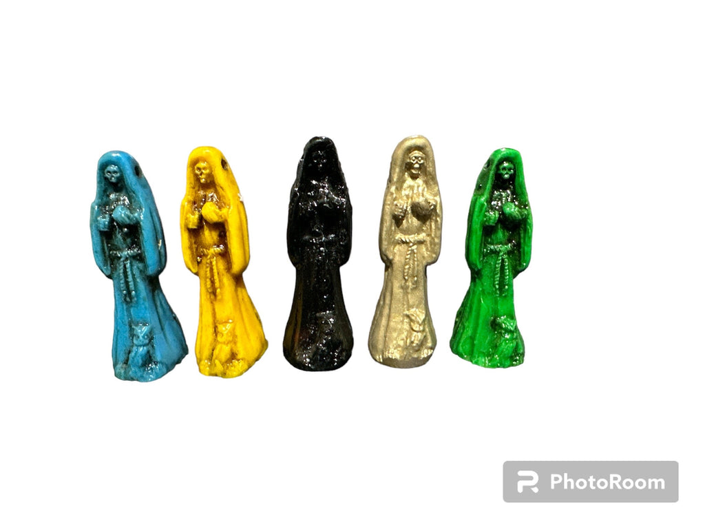 Fixed Santa Muerte Pocket Statue