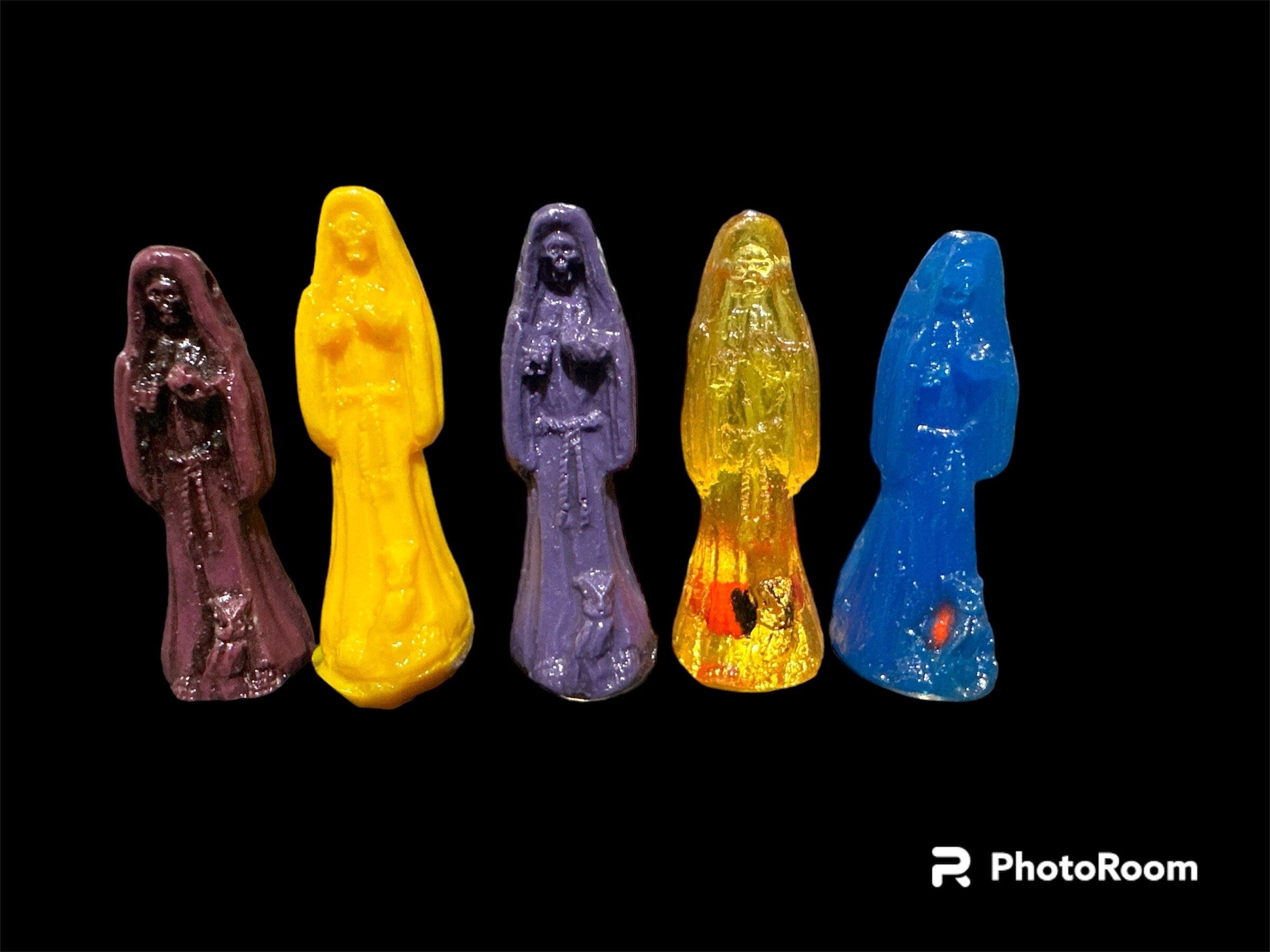 Fixed Santa Muerte Pocket Statue