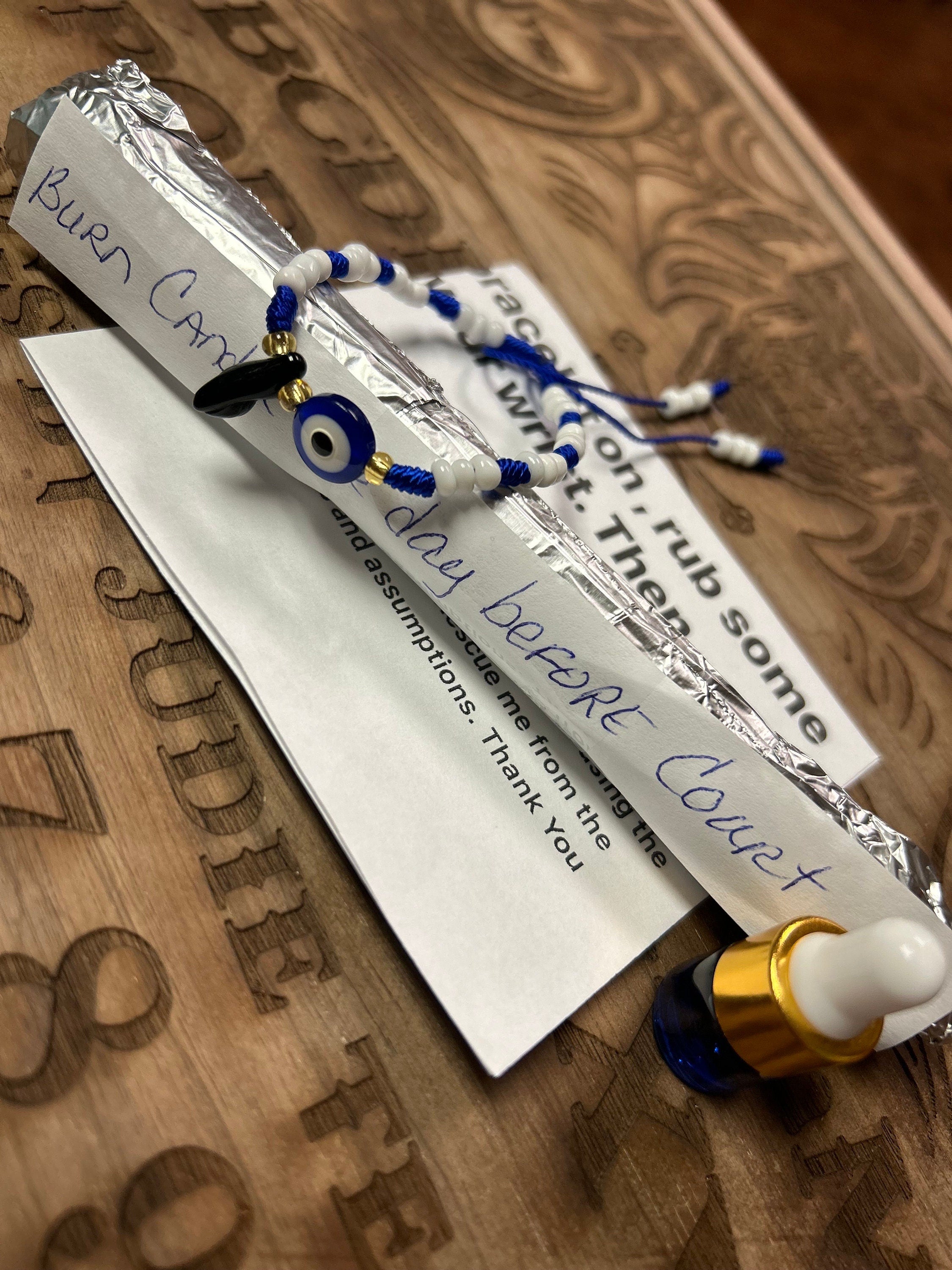 Powerful Court Case Favor Bracelet