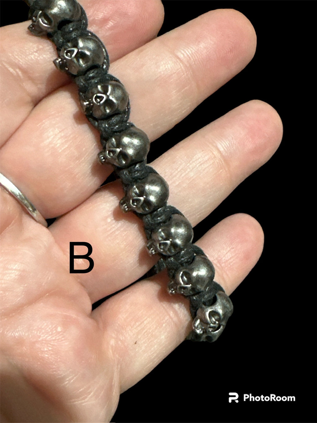 Powerful Santa Muerte Protection Bracelet with Oil and Prayer