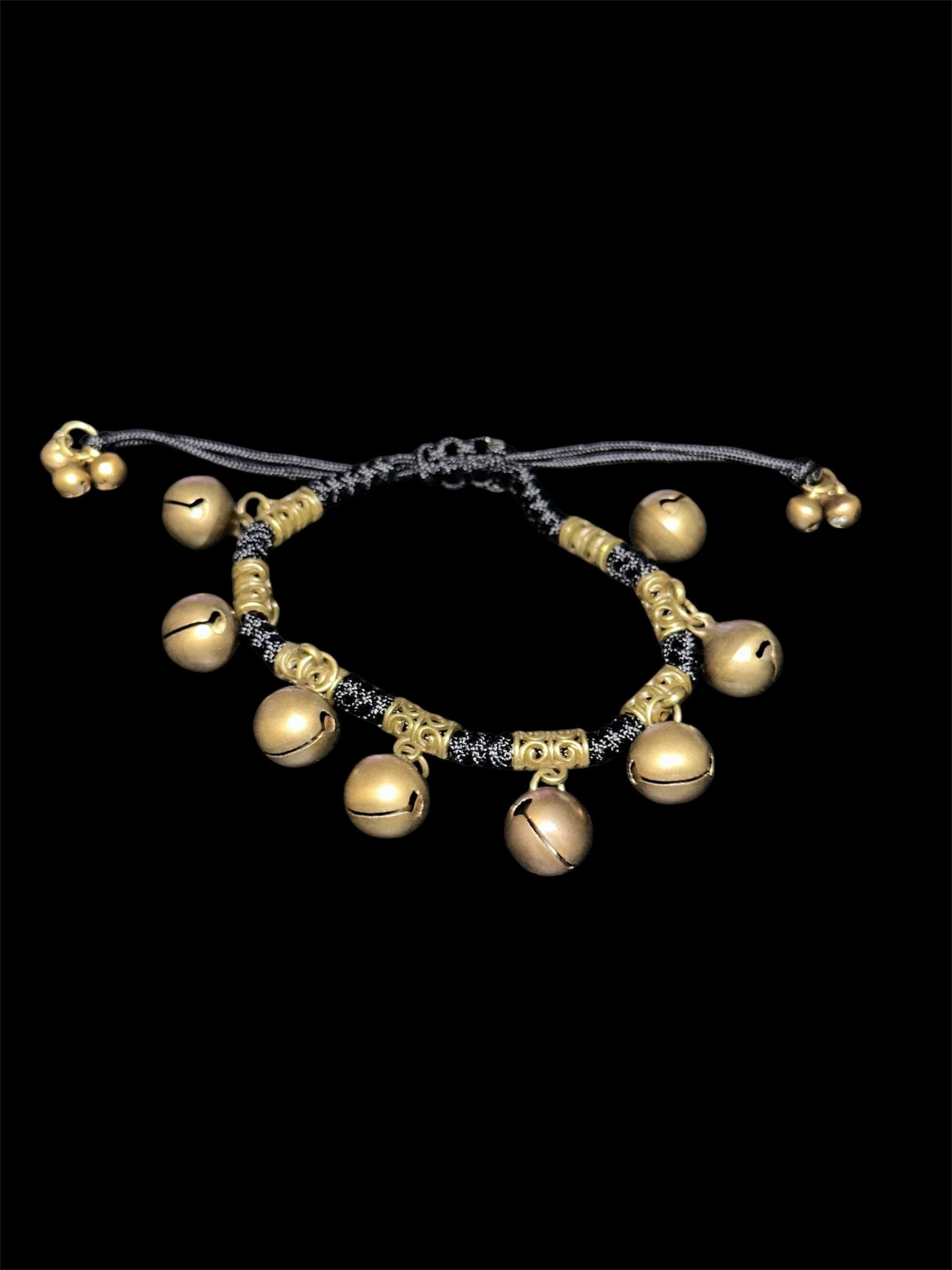 Brass Bell Protection Anklet