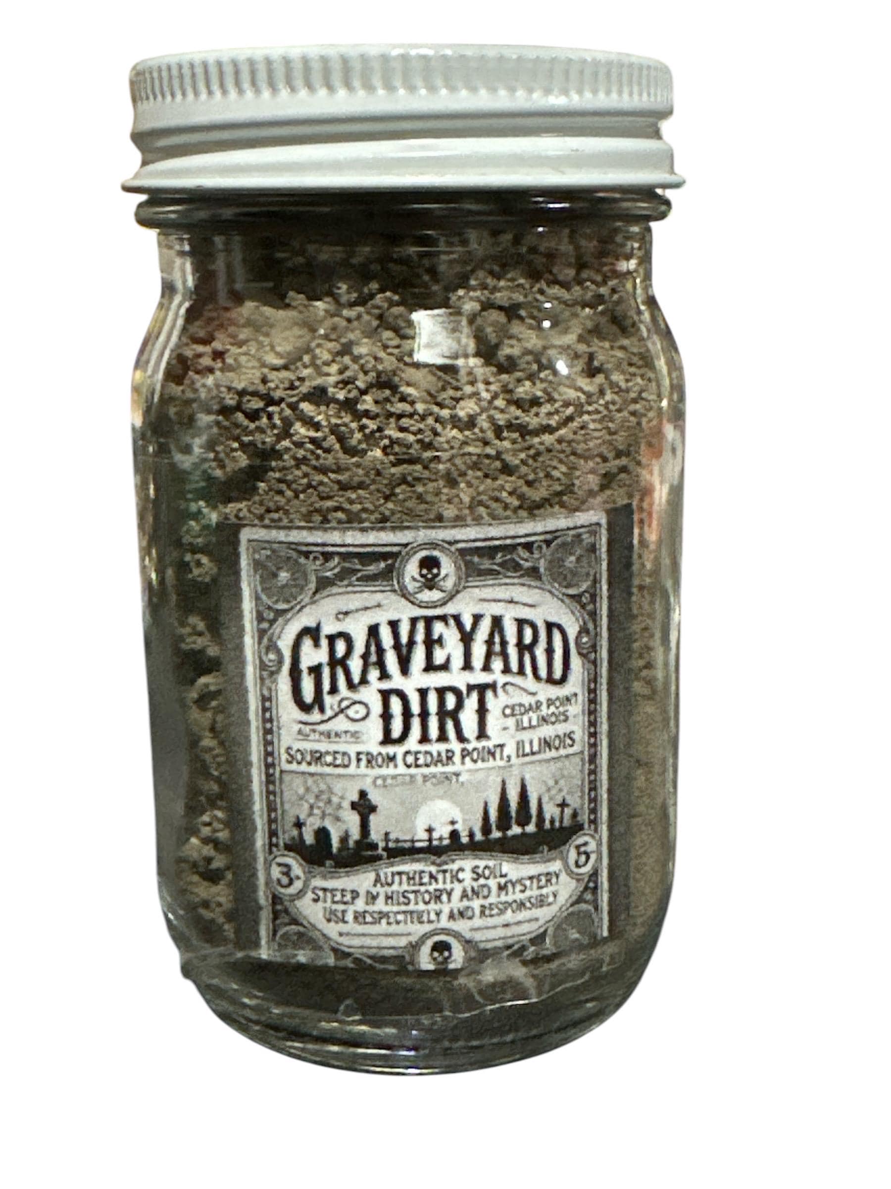 Authentic Graveyard Dirt – 2oz | Choose Location