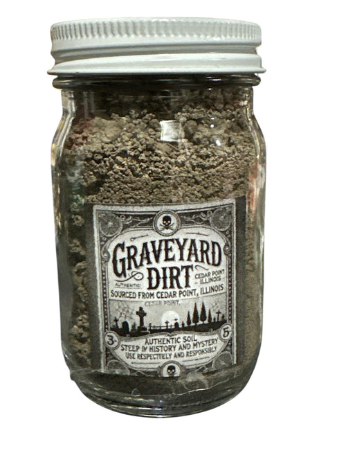 Authentic Graveyard Dirt – 2oz | Choose Location