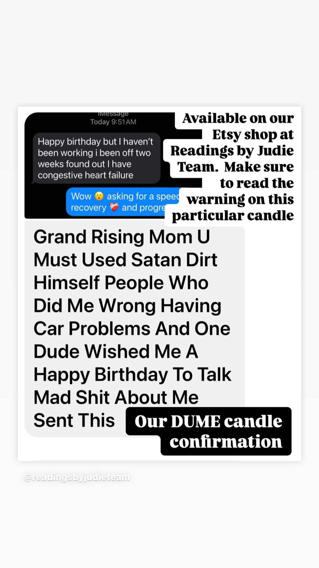 Fixed D.U.M.E. Candle