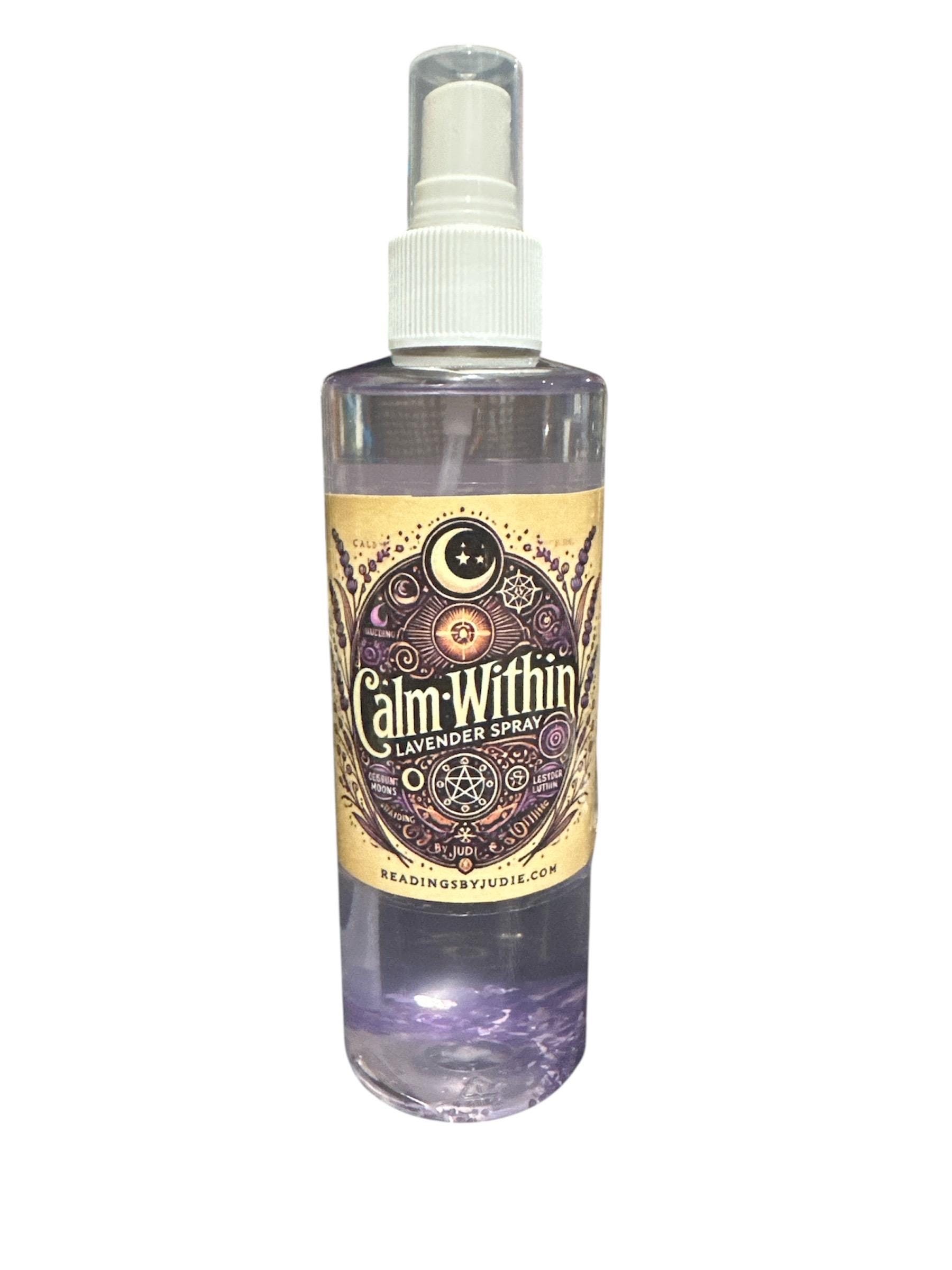 Calm Within Lavender Spray for Anxiety (8oz. Bottle)