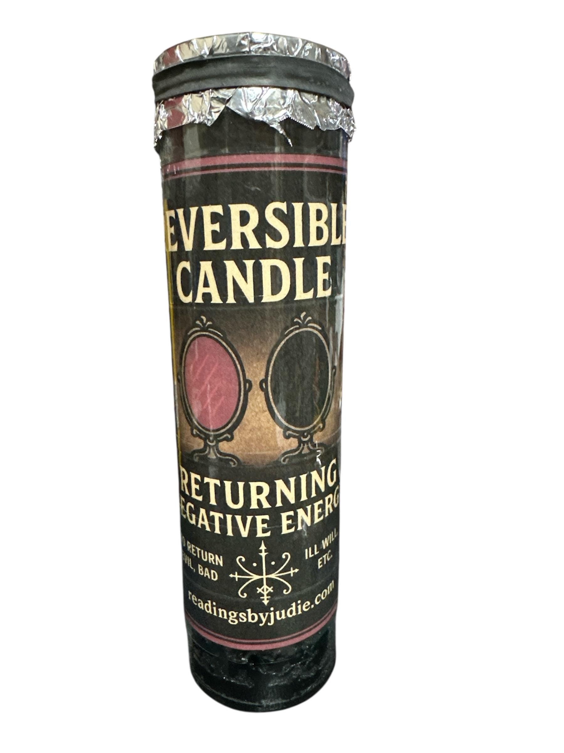 Reversible Candle: Banish Negativity and Return it to the Source