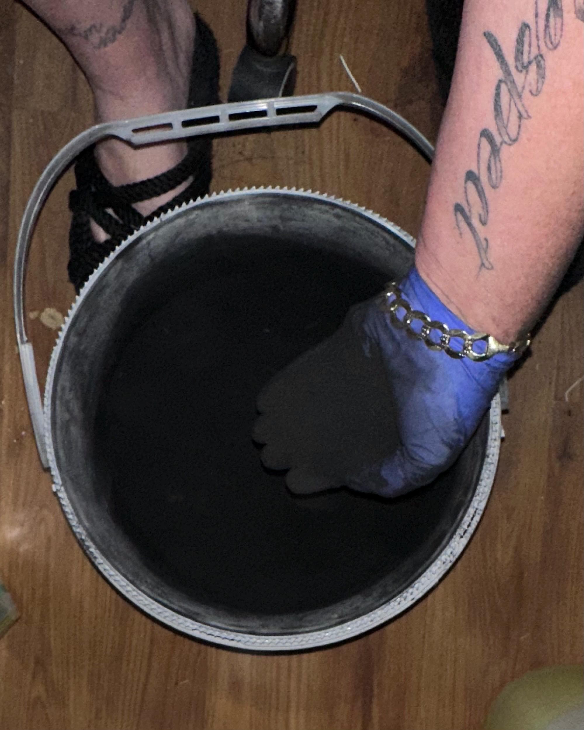Blackest Ritual Salt by Mrs. Judie