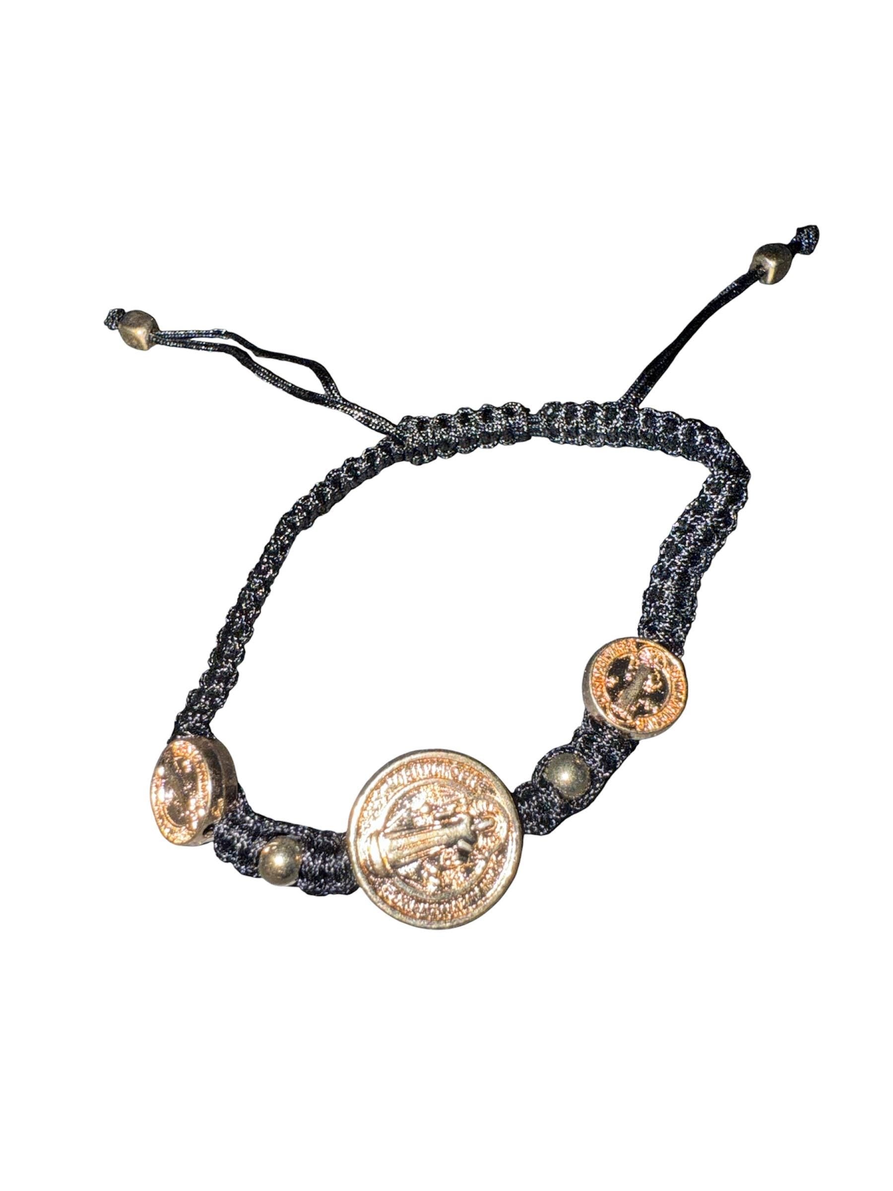 St. Benedict Medal Bracelet w/ Holy Water and Blessed Oil