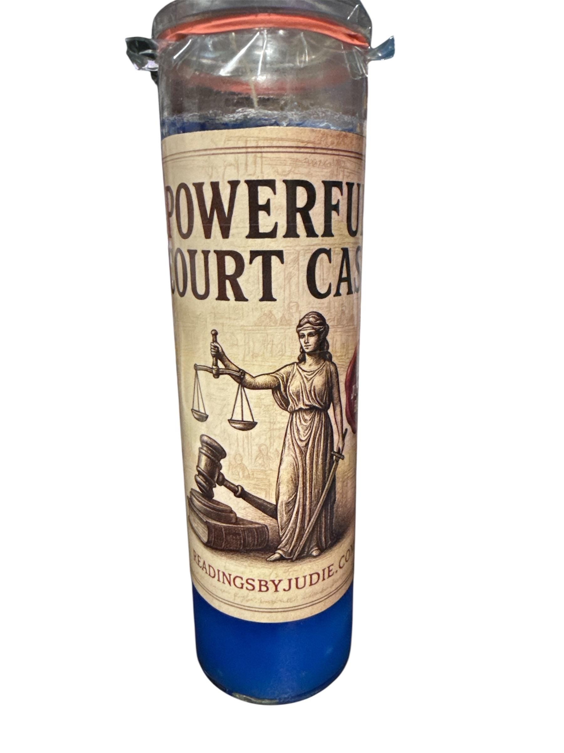 Court Case Favor Candle