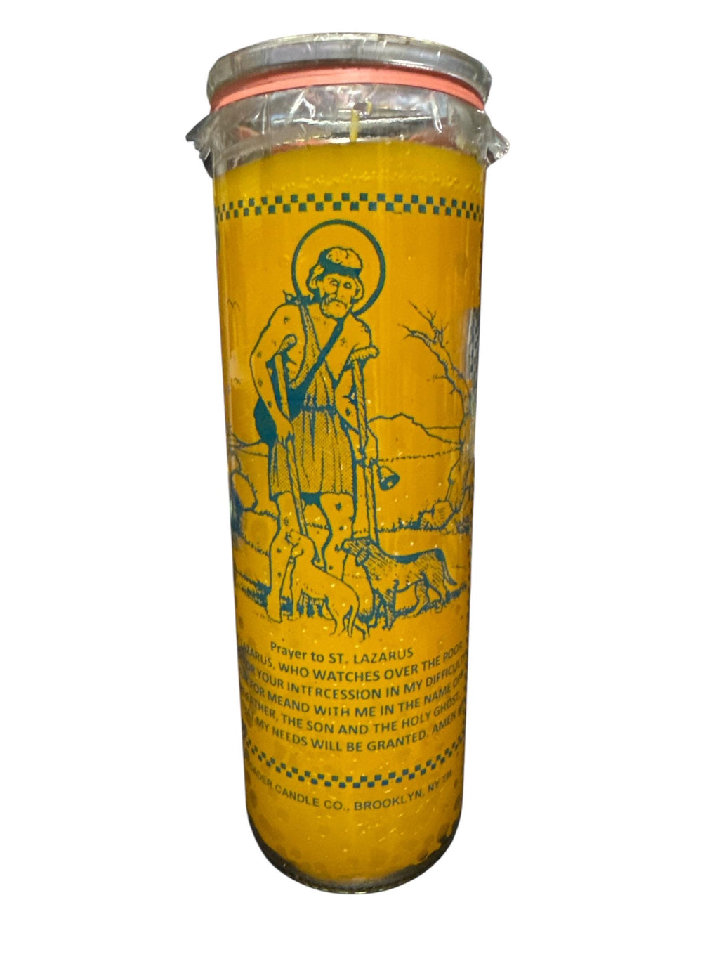 St. Lazarus Fixed Candle