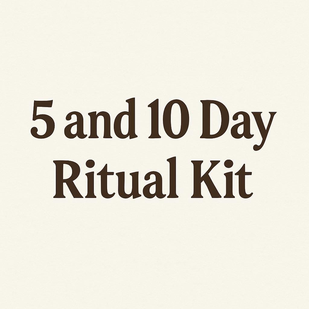 Complete 10-Day Spiritual Reset Ritual Kit