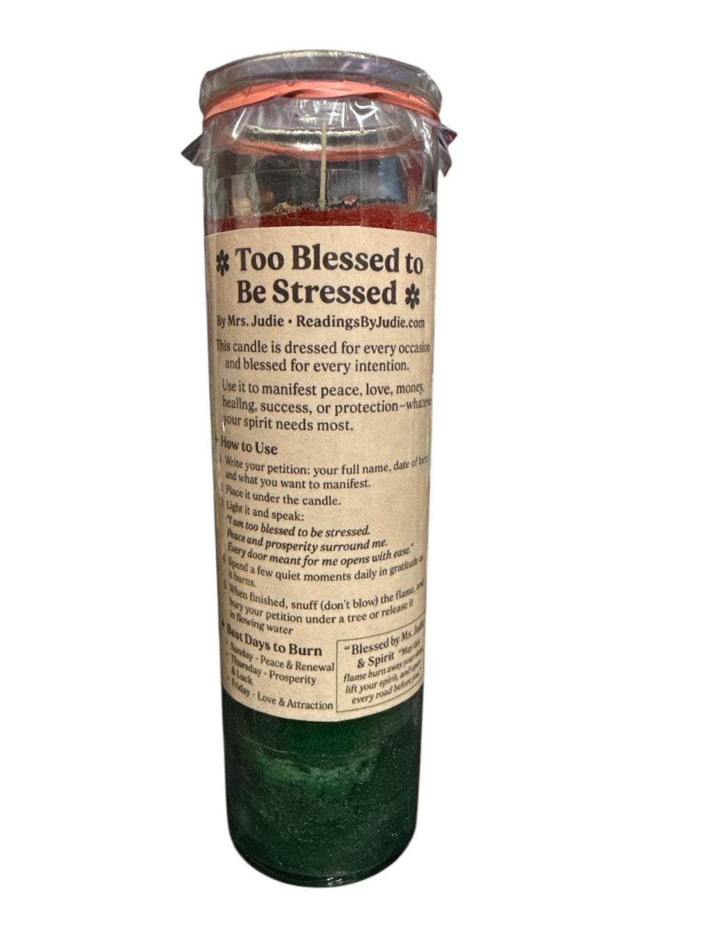 All Purpose Fixed Candle