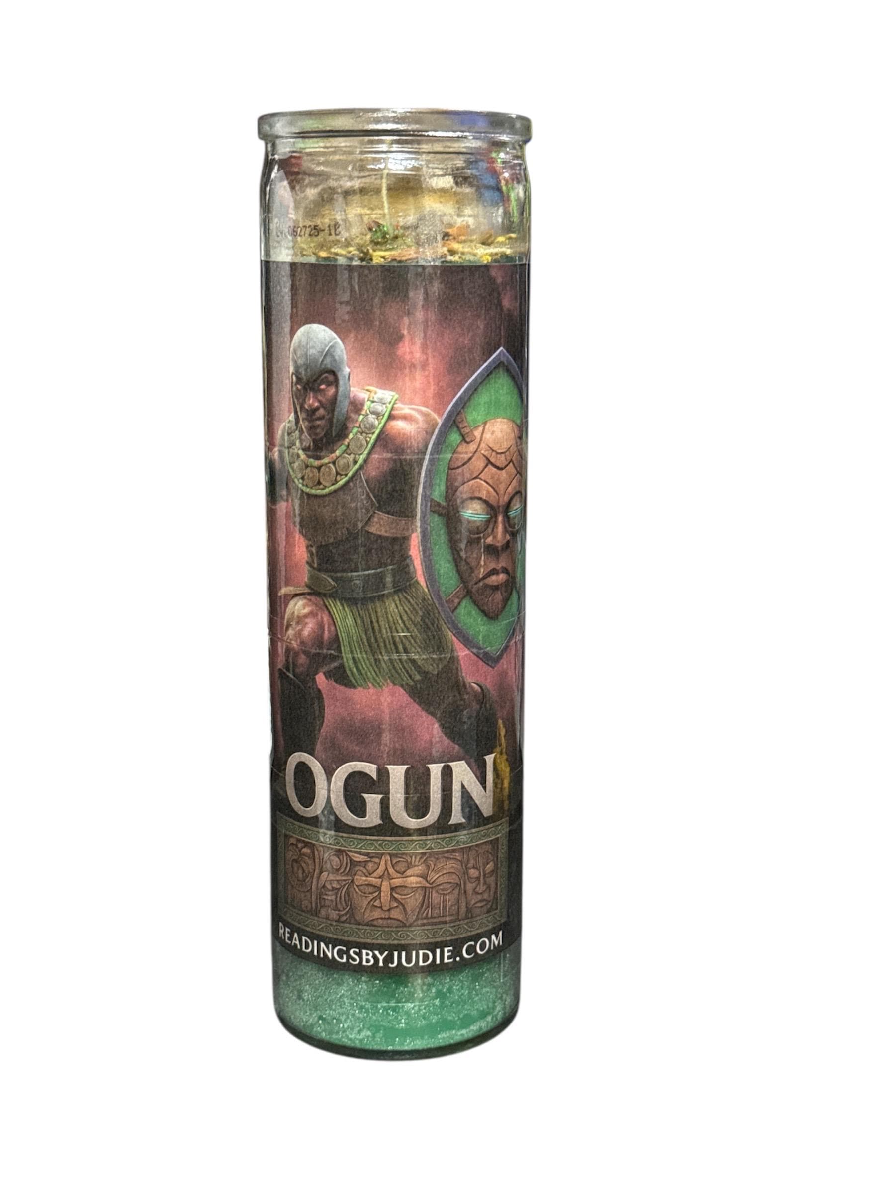 Fixed and Blessed Ogun Candle