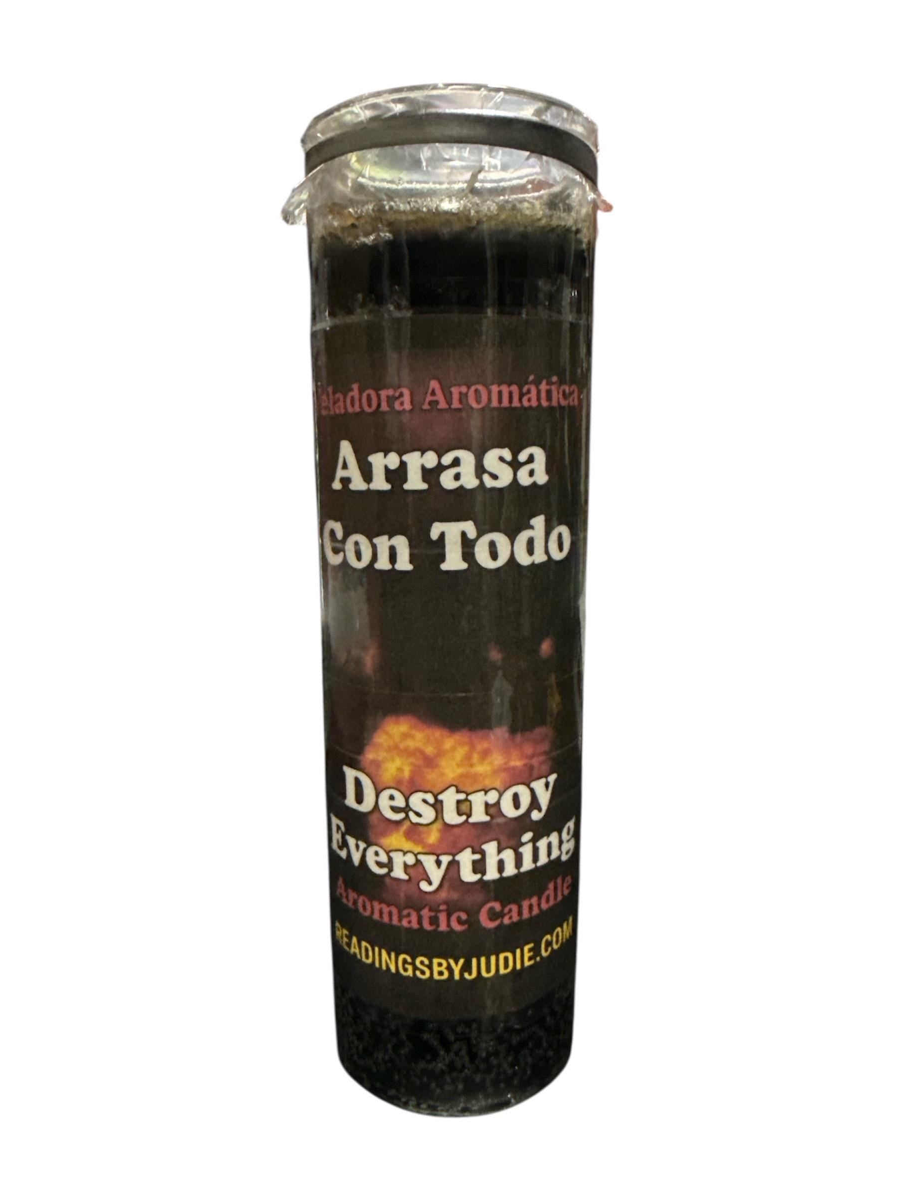 Destroy Everything Candle