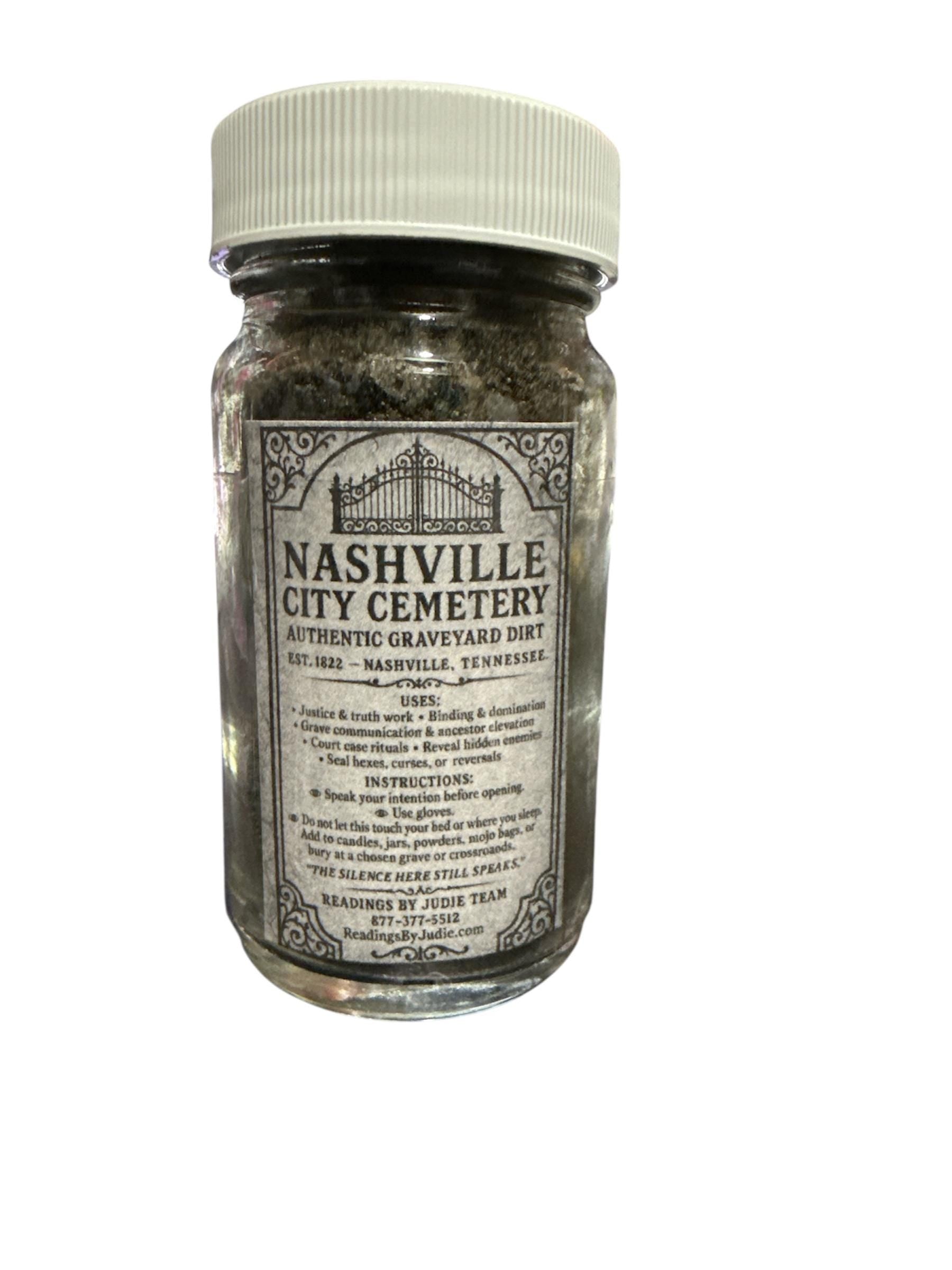 Authentic Graveyard Dirt – 2oz | Choose Location