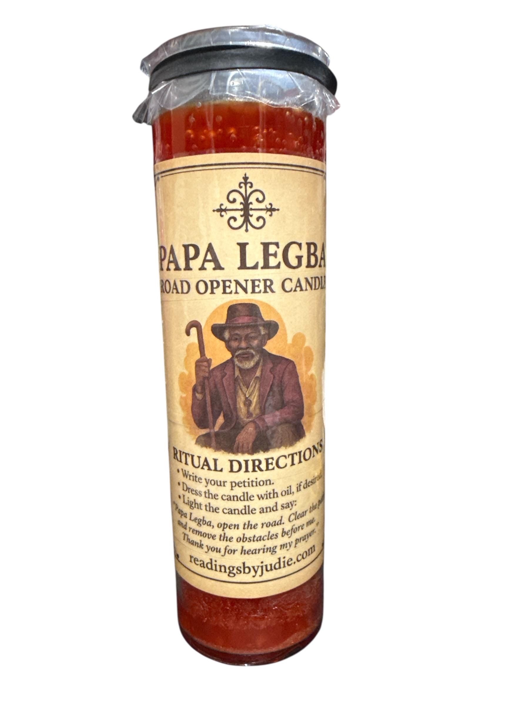 Papa Legba Road Opener Fixed Candle