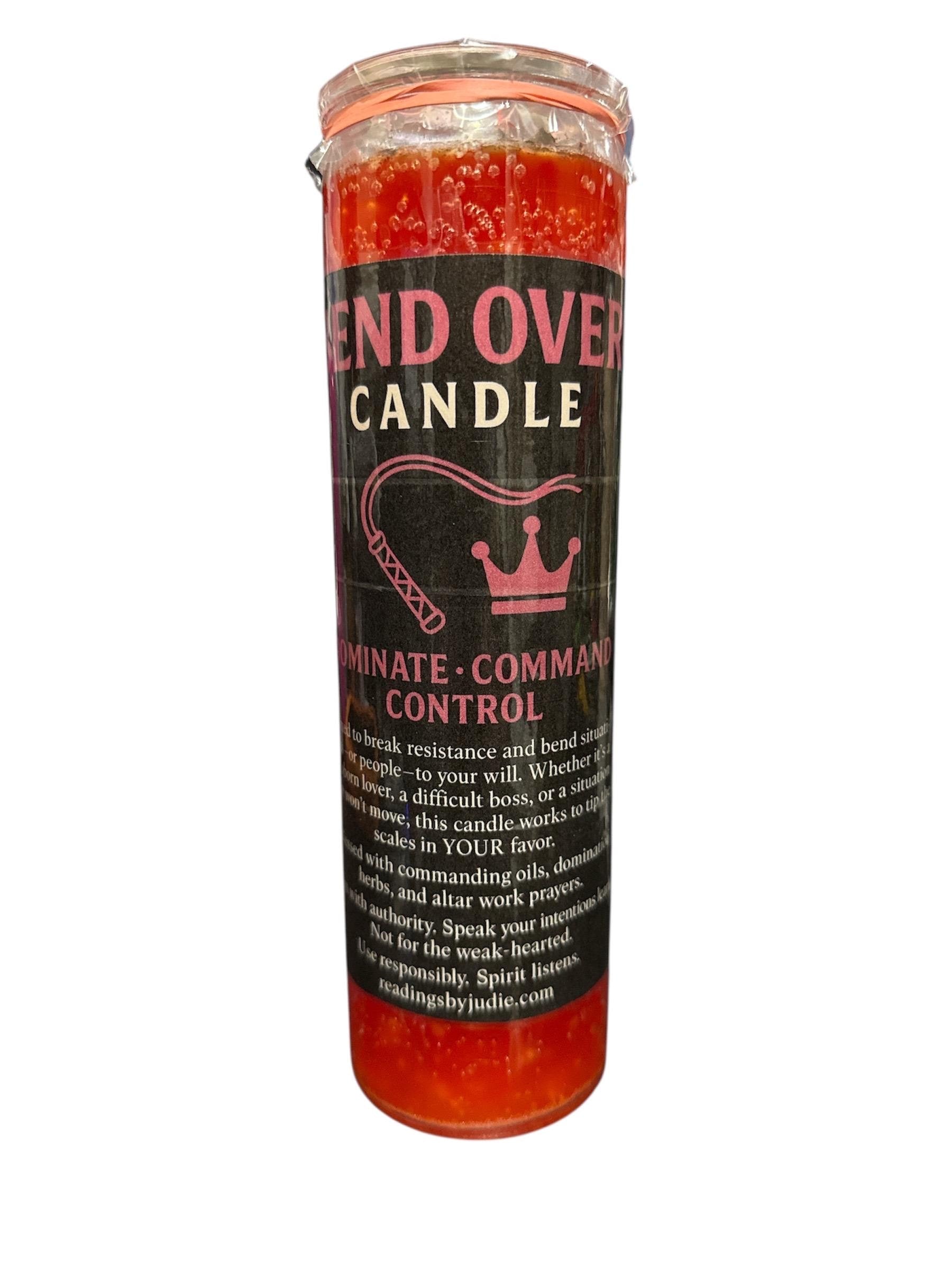 Fixed Bend Over Candle for Dominance