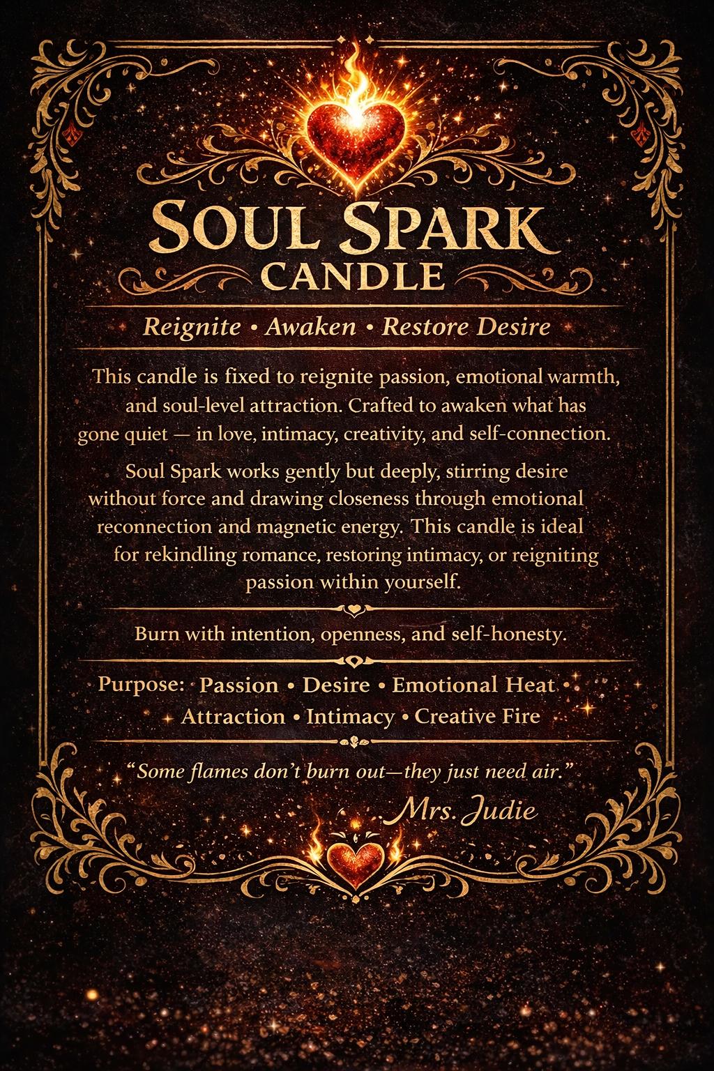Soul Spark Fixed Candle