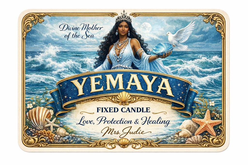 Yemaya Fixed Candle