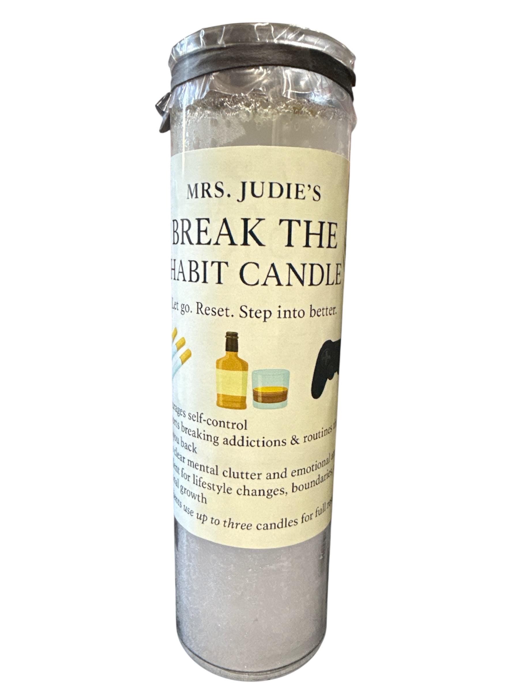 Mrs. Judie's Break The Habit Fixed Candle