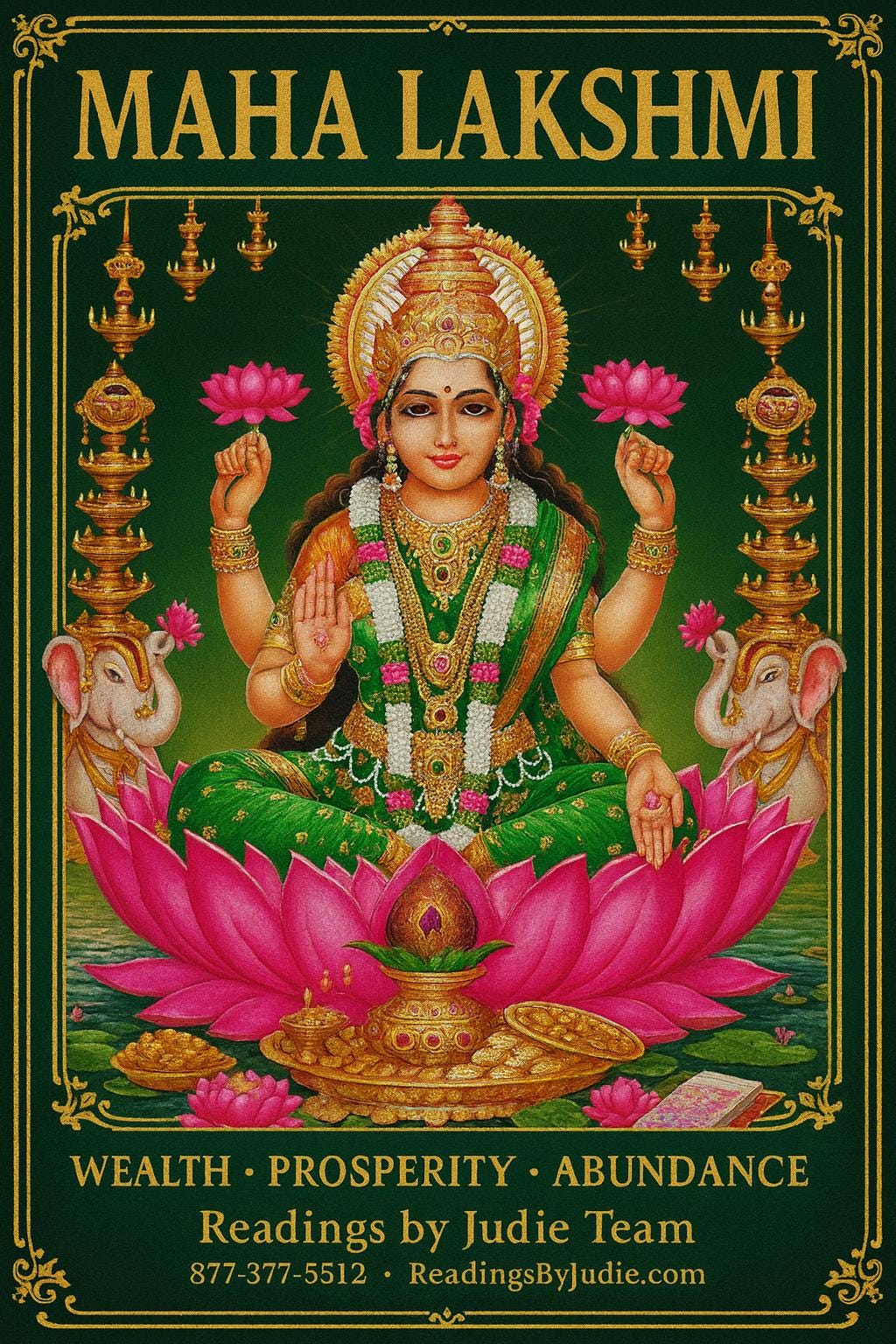 Goddess Lakshmi Candle: Spiritual Wisdom & Prosperity