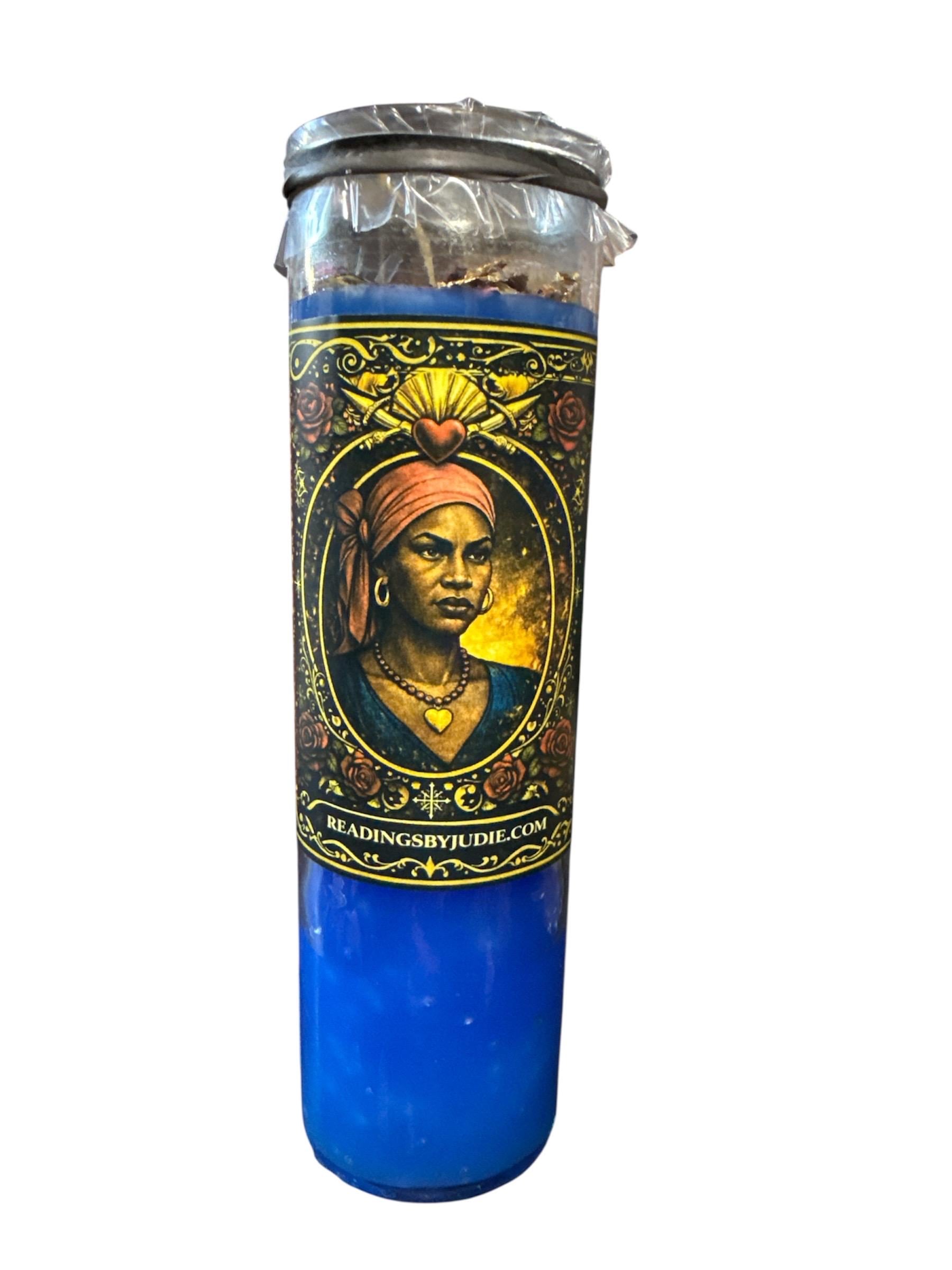 Erzulie Dantor Candle — Spirit of the Warrior Queen