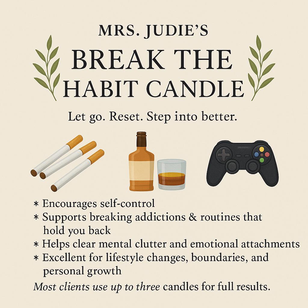 Break the Habits Candle