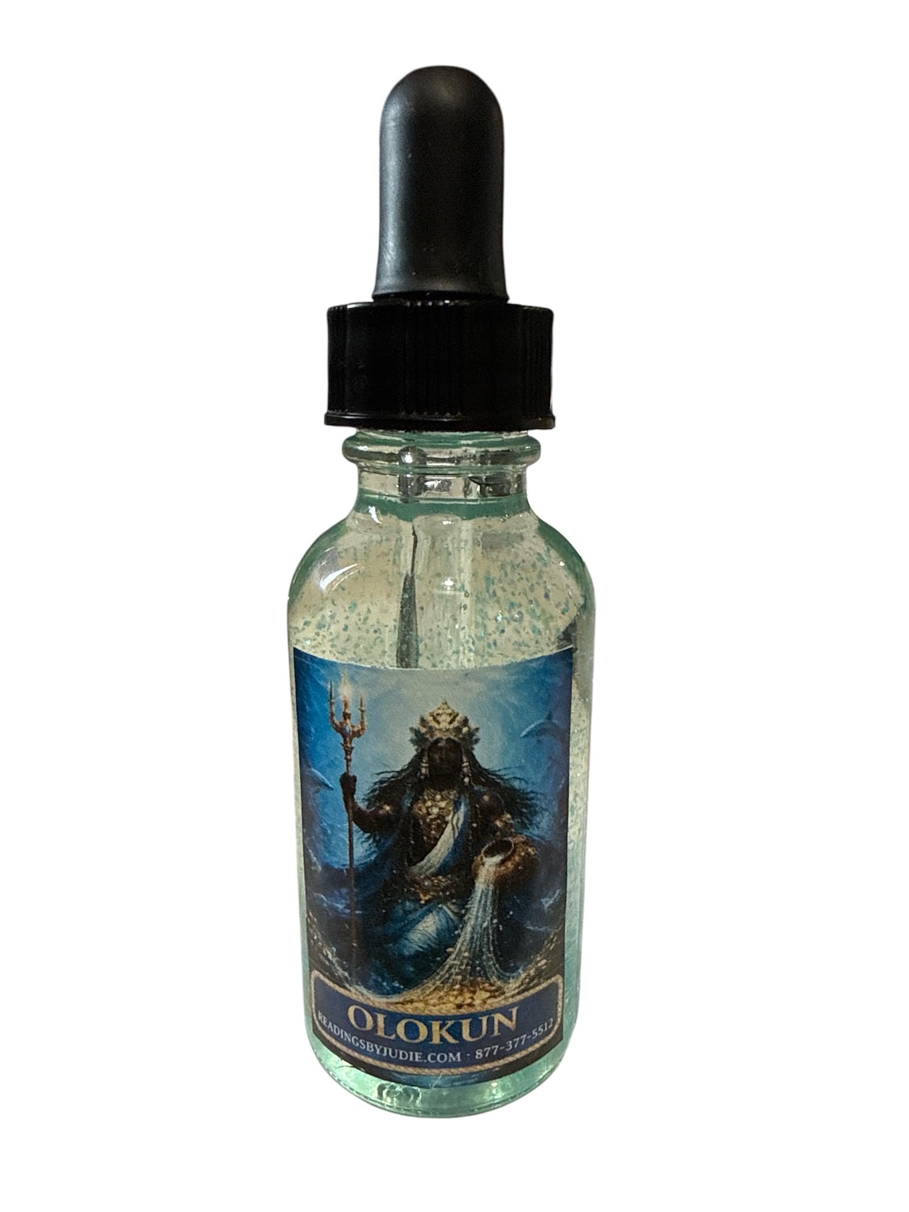 Olokun Honor Oil (1 ounce) – Deep Abundance, Ancestral Wealth & Ocean Power