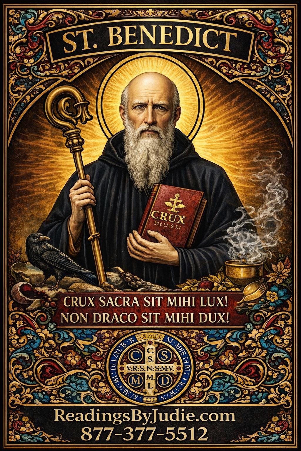 Blessed St. Benedict 5-Day Candle