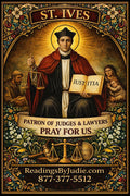 St. Ives Blessed Candle – Justice, Money & Favor Support