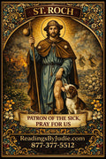 St. Roch Blessed Candle – Protection, Healing & Strength Support