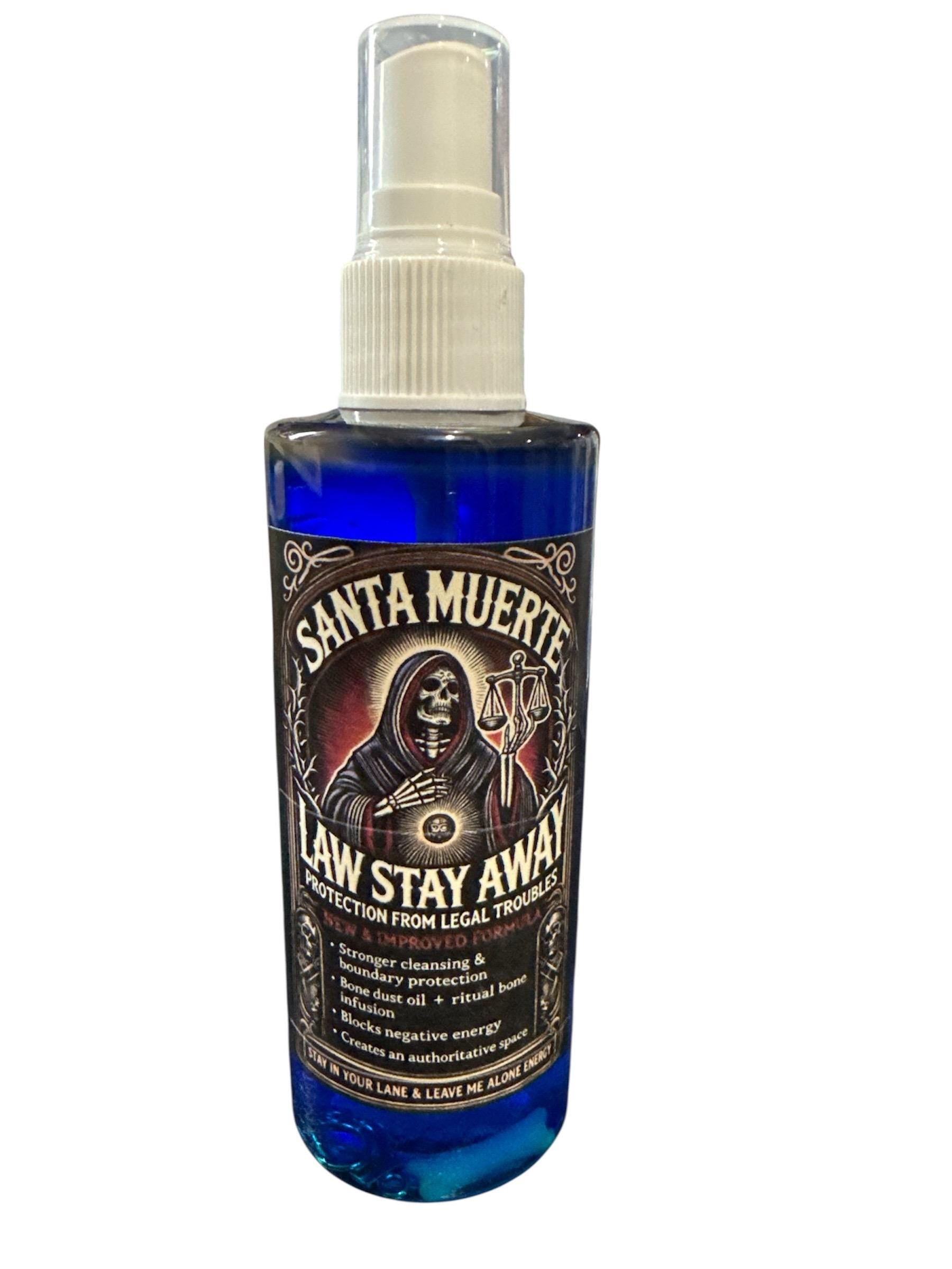 Santa Muerte Law Stay Away Spray