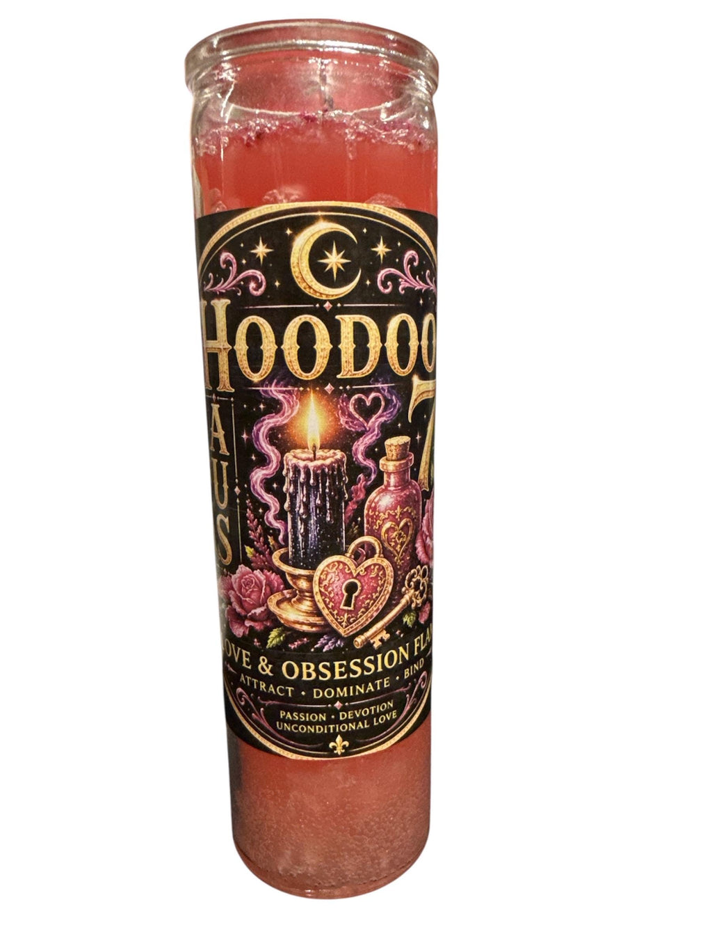 Love and Obsession Flame Candle /Love • Passion • Intention Ritual • Attraction Energy