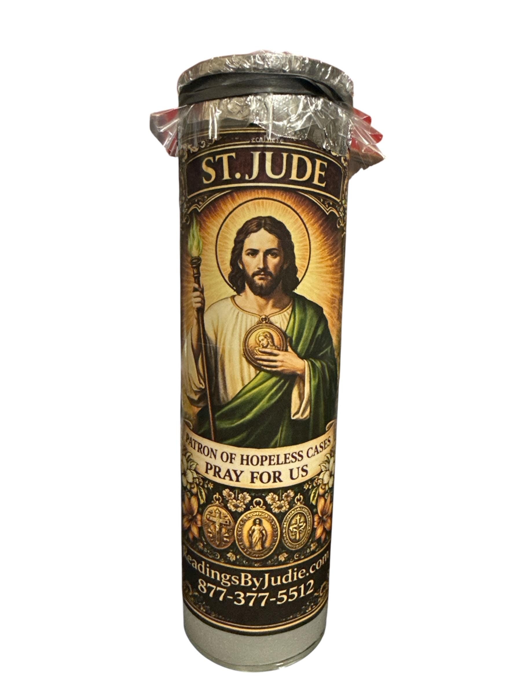 St. Jude Blessed Candle – Hope, Strength & Difficult Situations Support