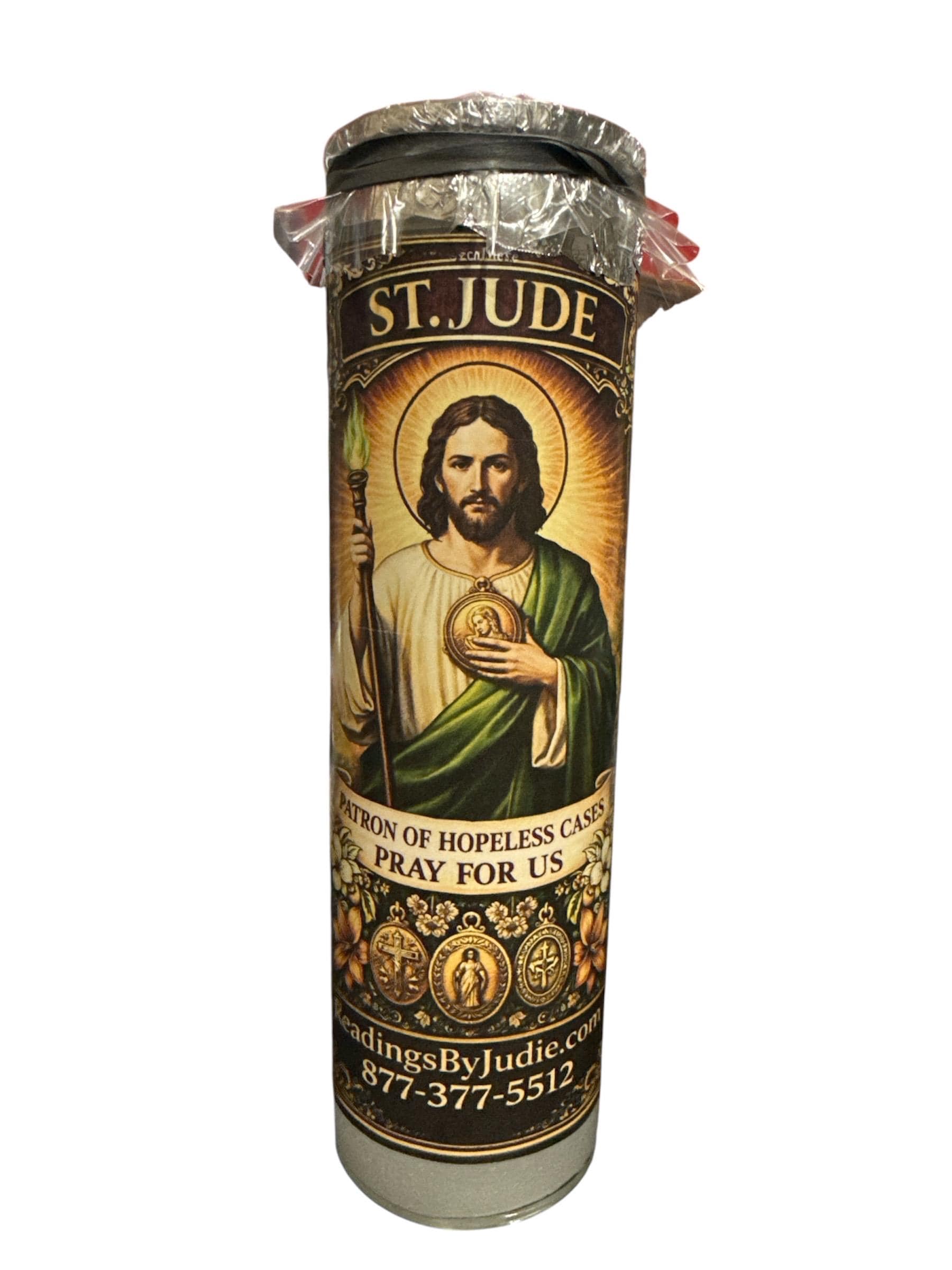 St. Jude Blessed Candle – Hope, Strength & Difficult Situations Support